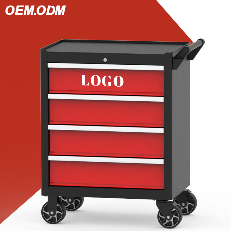 Workshop Tools Trolley - Carrinho de Ferramentas Metálico com 4