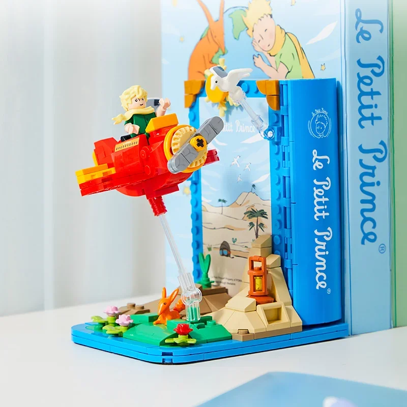 Hand Plane Block - O pequeno príncipe avião estante montagem