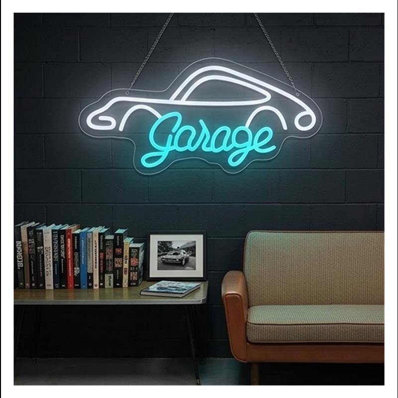 Workshop Tools Wallpaper - Letreiro Neon LED para Garagem, Regulável,
