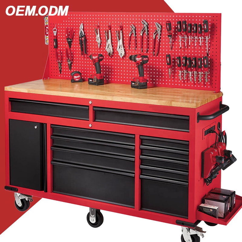 Workshop Tools Trolley - Armário de trabalho móvel de metal