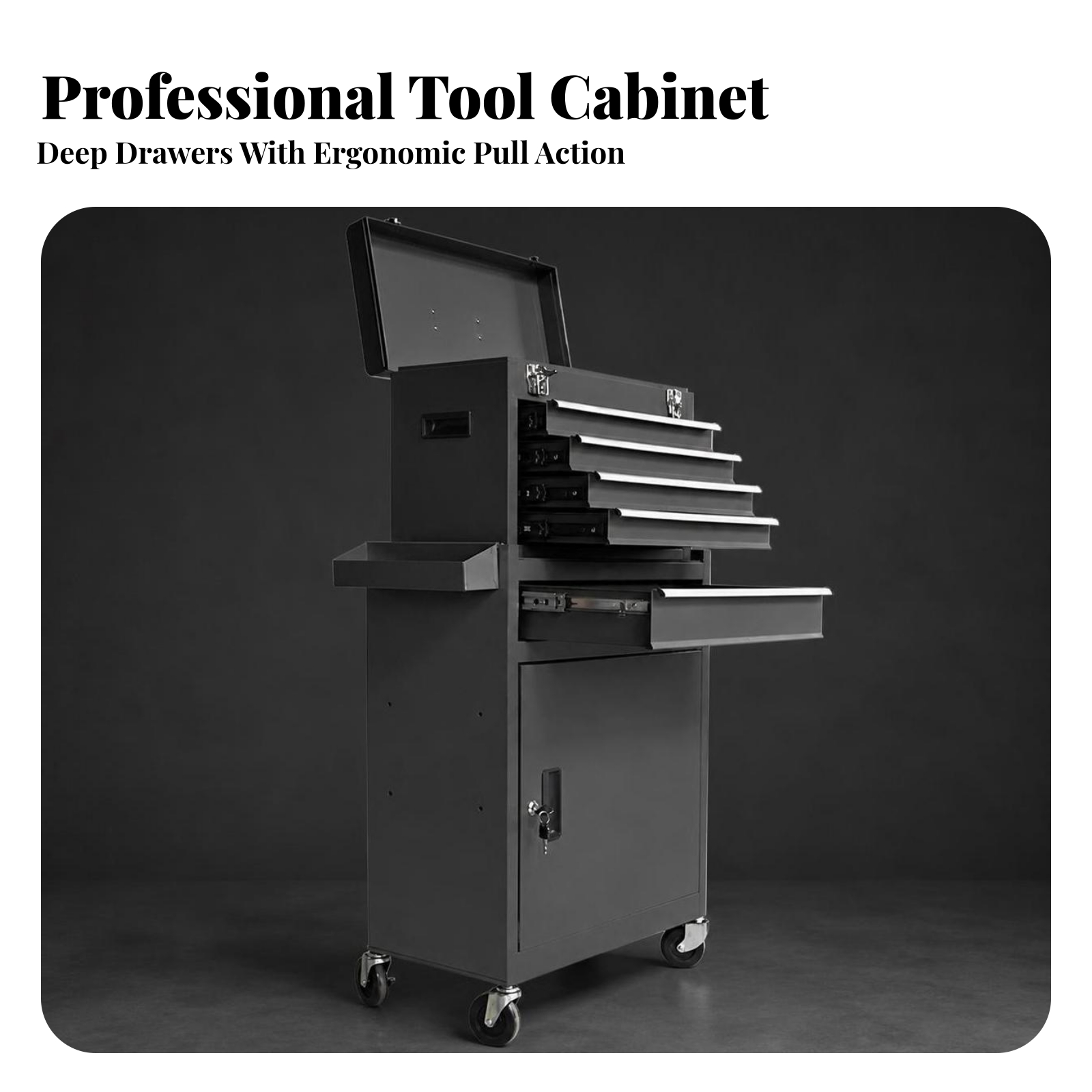 Workshop Tools Trolley - Carrinho de Ferramentas com Rodas e