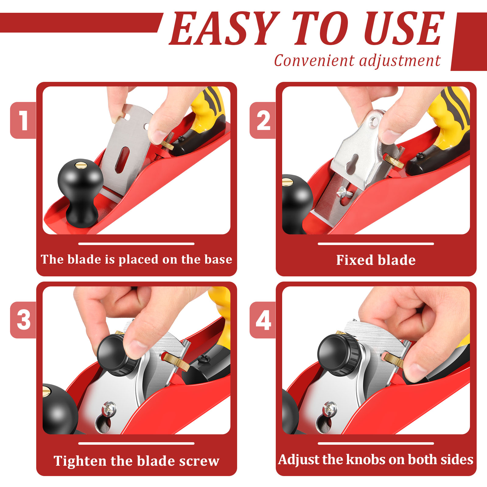 Conjunto de plaina de mão de m - Hand Plane Block avaliação e preço