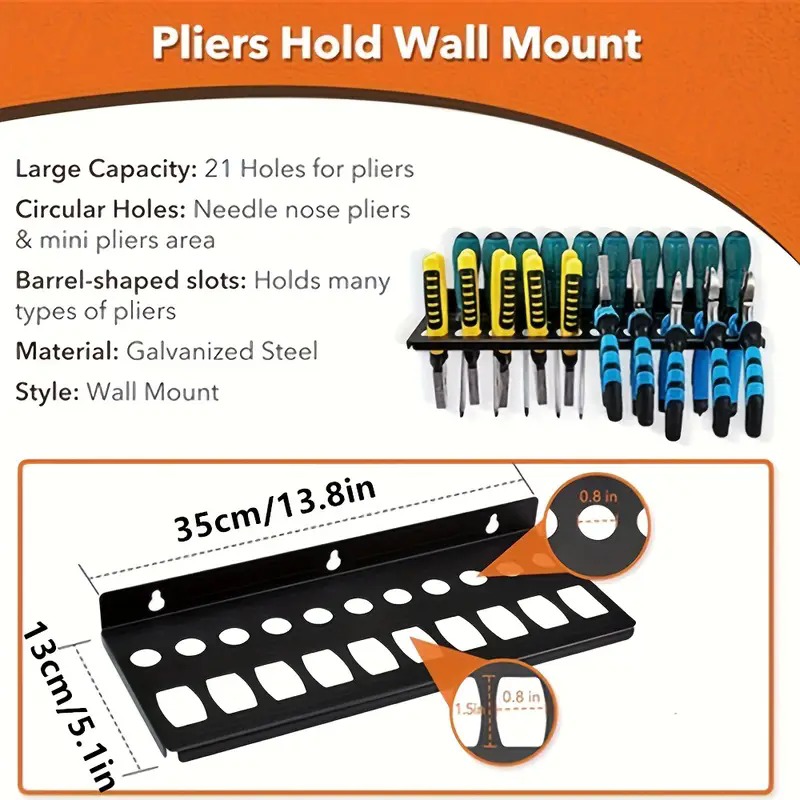 Suporte de Parede para Ferrame - Workshop Tools Hammer avaliação e preço