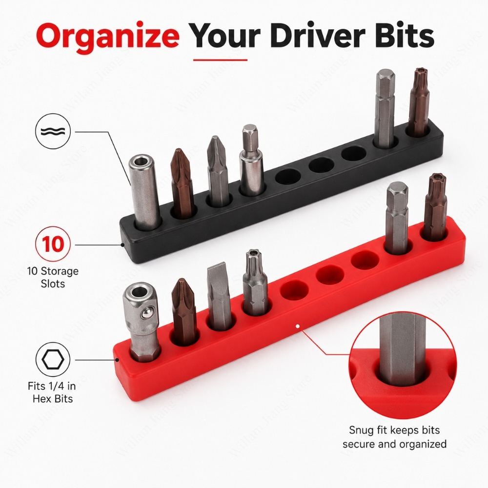 Organizador de Bits com 10 Pos - Tools At Workshop avaliação e preço