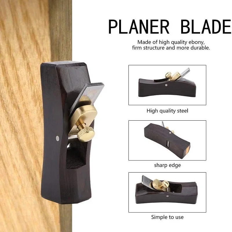 Mini plaina de madeira curvada - Hand Plane Block avaliação e preço