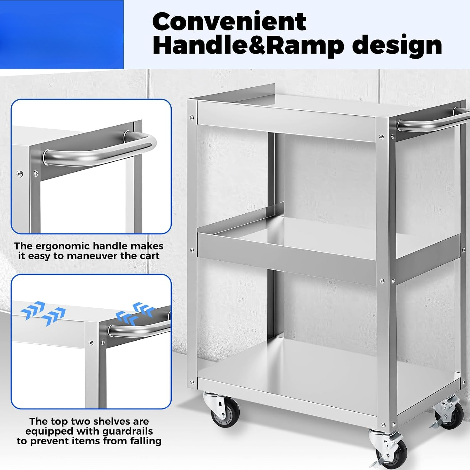 Carrinho Utilitário de Aço Ino - Workshop Tools Trolley avaliação e preço